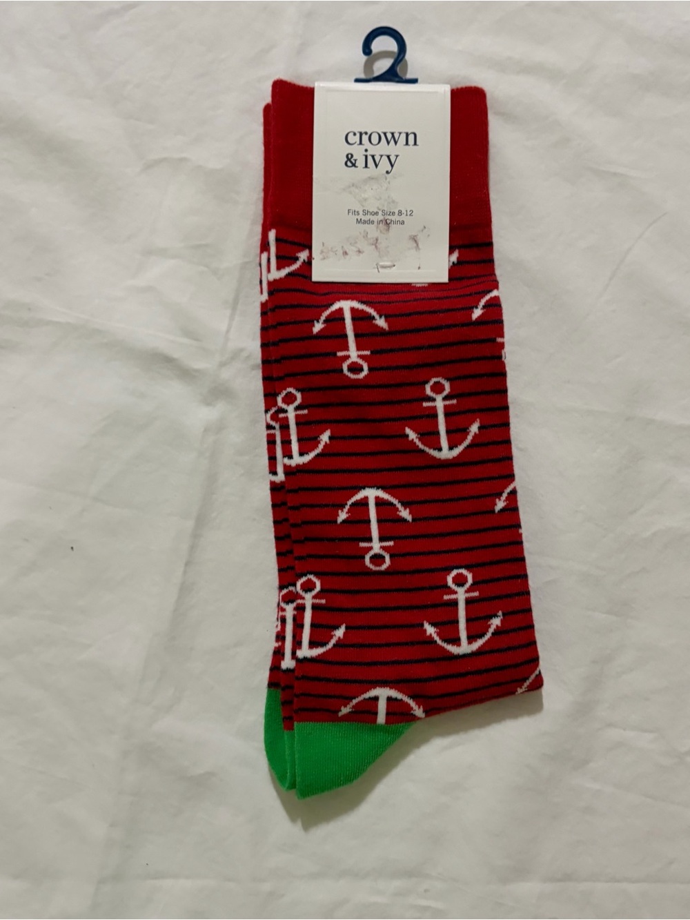 Crown & Ivy Nautical socks NWT